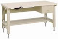 Ergo Bench: (Adjustable) Work-height: